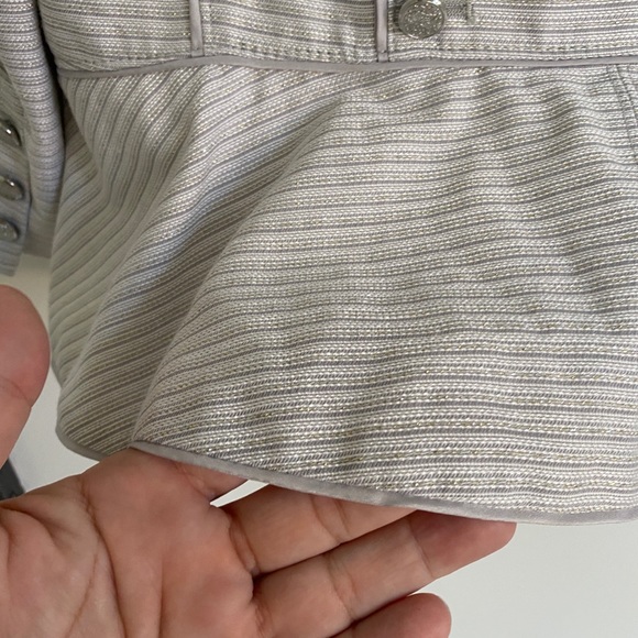 Shimery waist length jacket - Picture 10 of 11